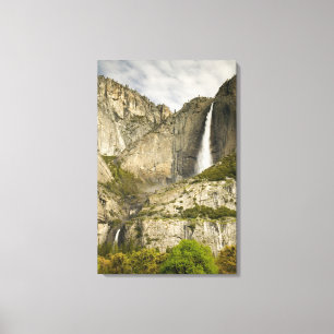 Yosemite Falls im Früjahr, Yosemite-nationales PA Leinwanddruck