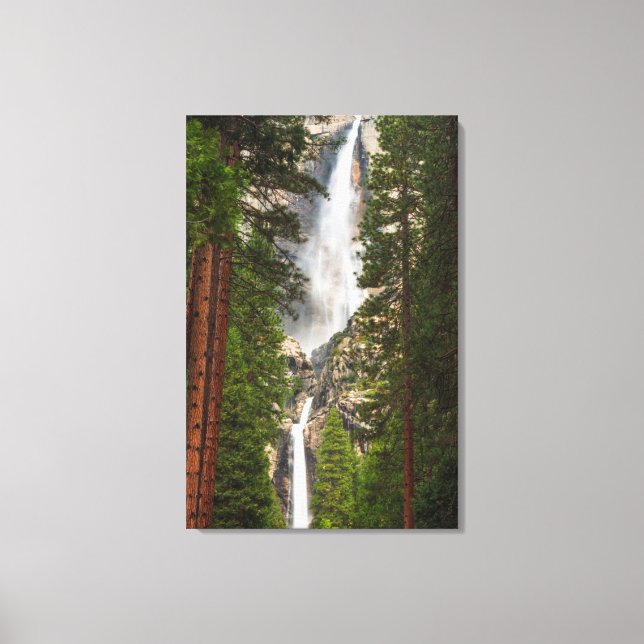 Yosemite Falls, Kalifornien Leinwanddruck (Vorderseite)