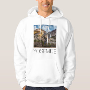 Yosemite Falls landschaftlich, Kalifornien Hoodie