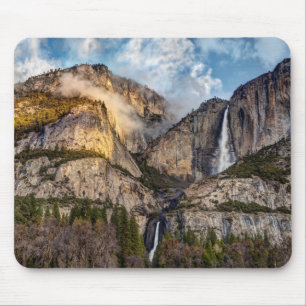 Yosemite Falls landschaftlich, Kalifornien Mousepad