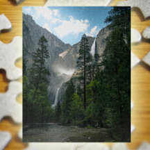 Yosemite Falls Mountain Wasserfall Landschaft Foto