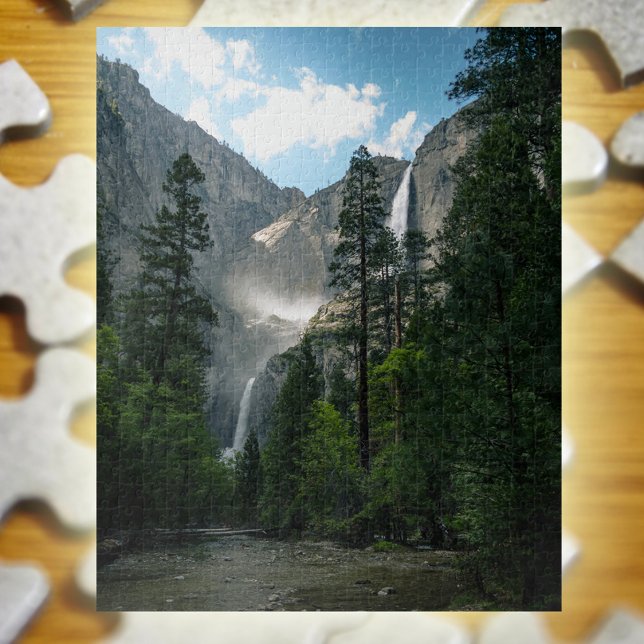 Yosemite Falls Mountain Wasserfall Landschaft Foto (Von Creator hochgeladen)