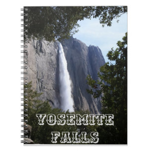 Yosemite Falls Notebook Notizblock