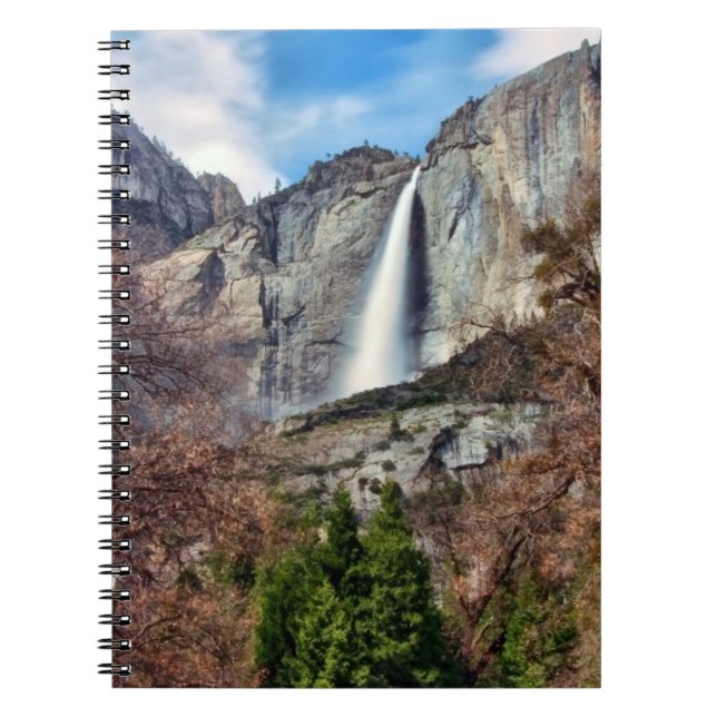 Yosemite Falls Notizblock (Vorderseite)