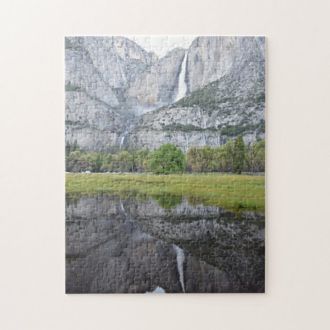 Yosemite Falls Reflection - 11x14 - 252 Stk. (Vertikal)