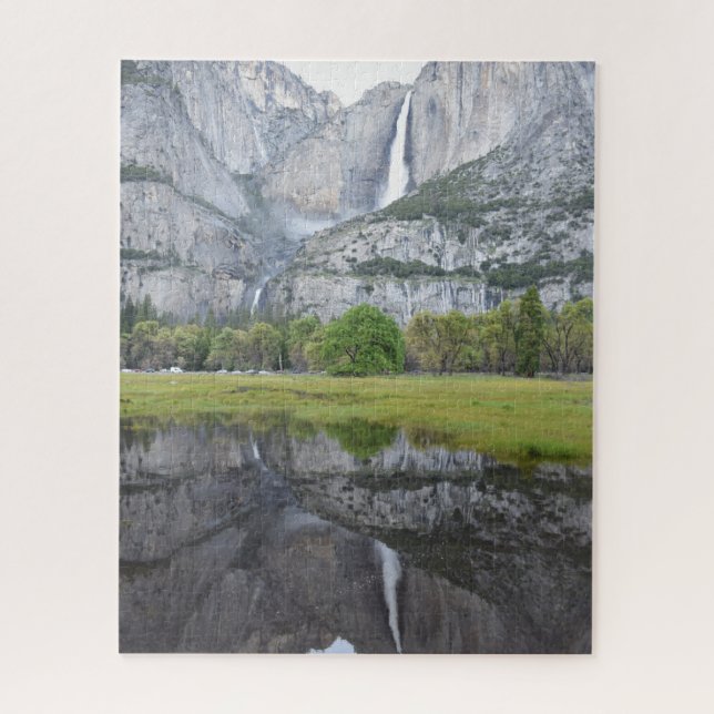 Yosemite Falls Reflection - 16x20 - 520 Stk. (Vertikal)