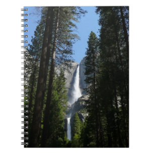 Yosemite Falls und Wälder Notizblock
