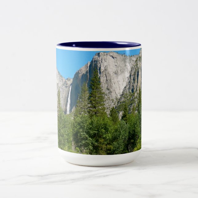 Yosemite Falls Zweifarbige Tasse (Mittel)