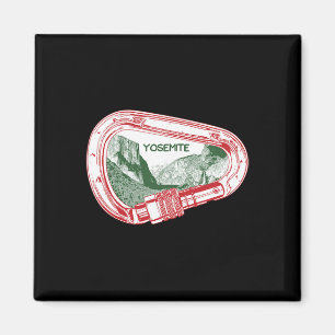 Yosemite-Felsenkletter-Karabiner Magnet