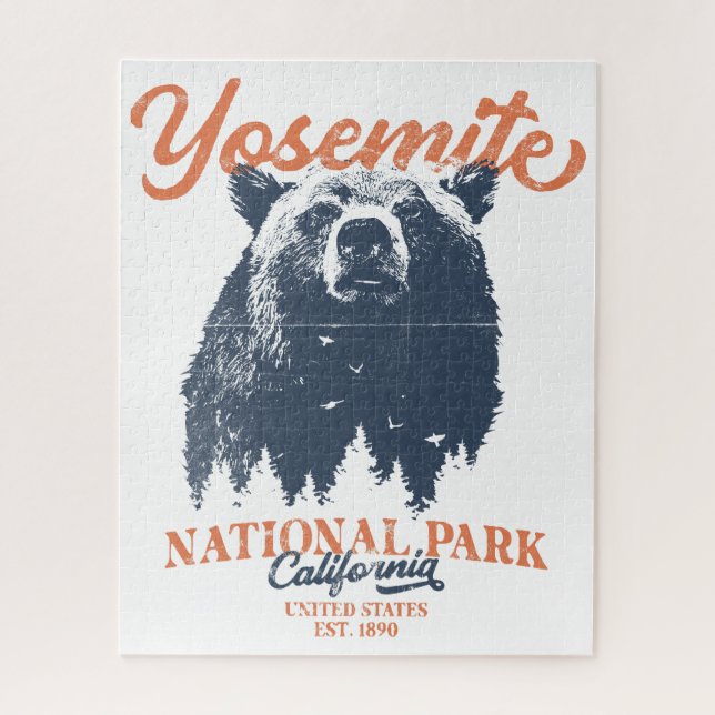 Yosemite Grizzly Bear California Nationalpark (Vertikal)