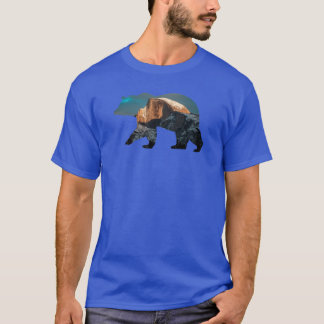 Yosemite Half Dome Bär Oversized T-Shirt
