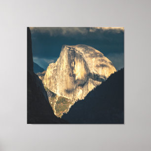 Yosemite - Half Dome - (Leinwand 101,6 cm x 101,6 Leinwanddruck