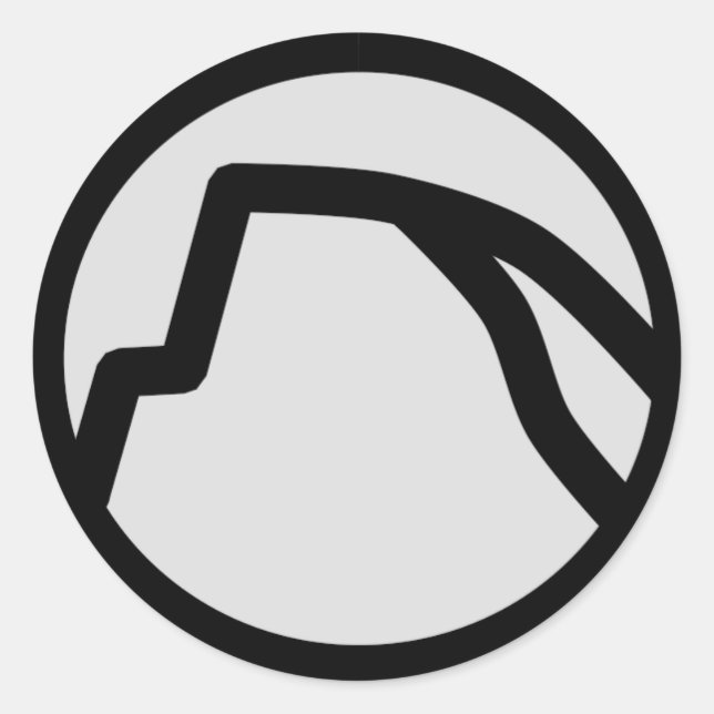Yosemite Half Dome Sticker (Vorderseite)