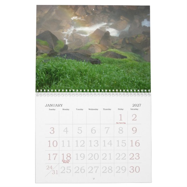 Yosemite-Kalender Kalender (Jan 2027)