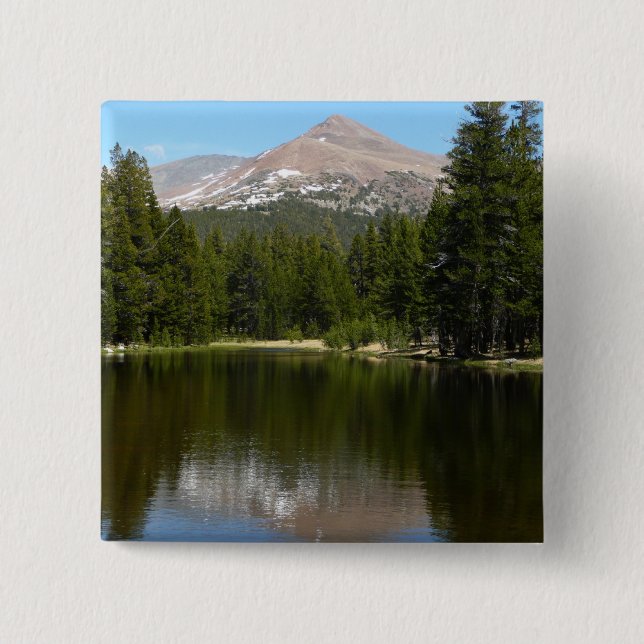 Yosemite Lake Reflection Button (Vorderseite)
