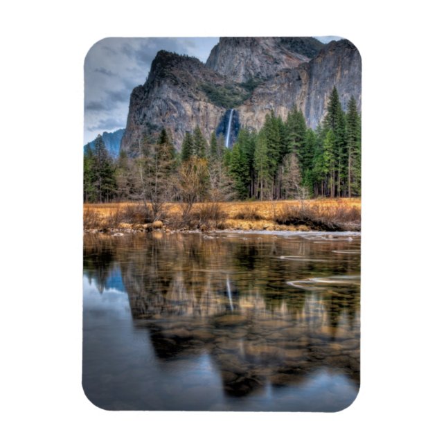 Yosemite Landschaftlich Falls Magnet (Vertikal)