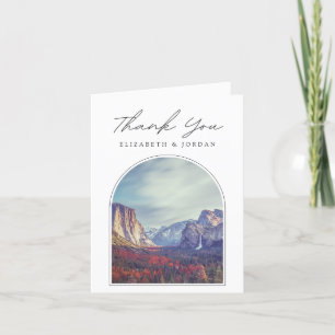 Yosemite Leere Dankeskarten Dankeskarte