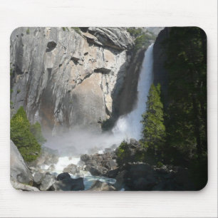 Yosemite Lower Falls aus dem Yosemite Nationalpark Mousepad