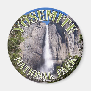 Yosemite-Magnet 3 rund Magnet