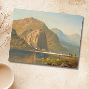 Yosemite Majestic Landschaft von Albert Bierstadt Postkarte