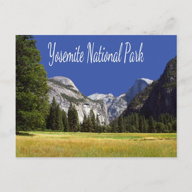 Yosemite, May Lake Mt Hoffmann California Carte po (Devant)