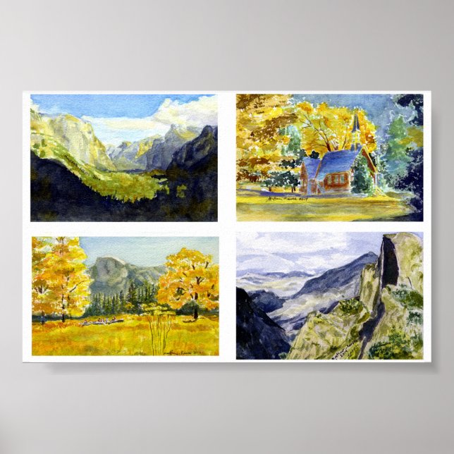 Yosemite Mini Poster #1 (Vorne)
