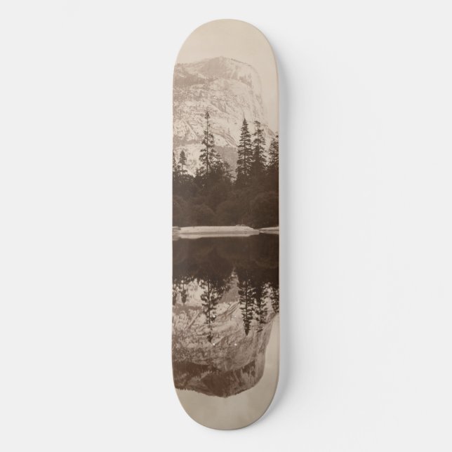 Yosemite - Mirror Lake - Nationalpark Skateboard (Vorderseite)