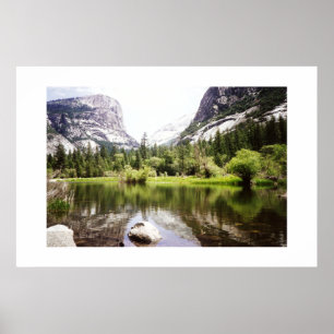 Yosemite Mirror Lake Poster