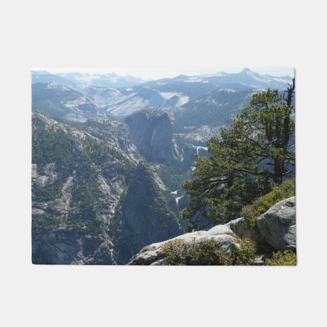 Yosemite Mountain View im Yosemite Nationalpark Fußmatte (Vorderseite)