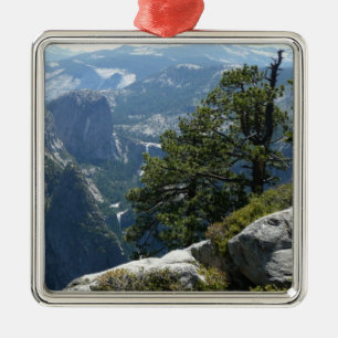 Yosemite Mountain View im Yosemite Nationalpark Ornament Aus Metall