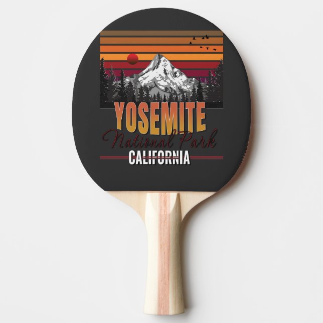 Yosemite National Park - Bekleidung Tischtennis Schläger (Vorderseite)