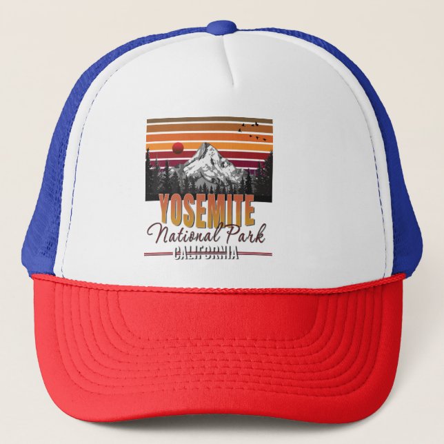 Yosemite National Park - Bekleidung Truckerkappe (Vorderseite)