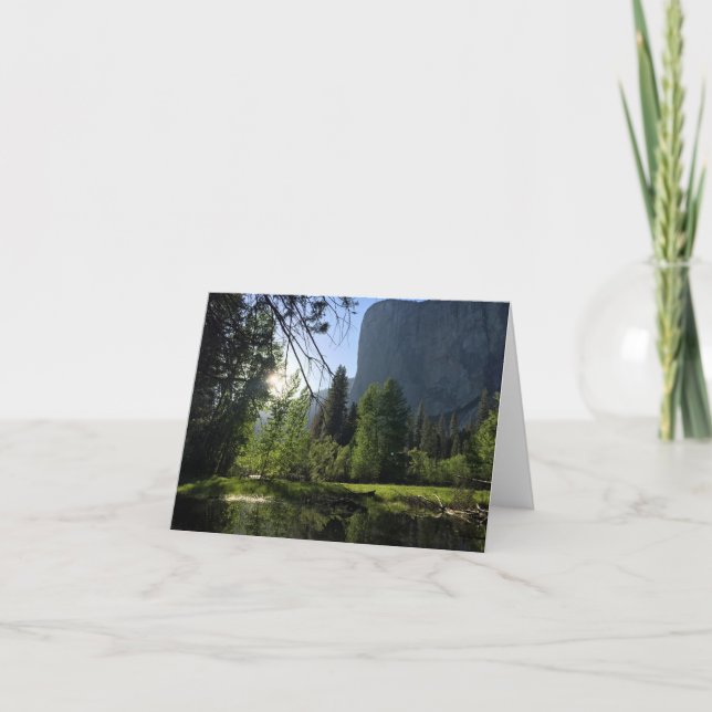 Yosemite National Park Blank Note Card Karte (Vorderseite)