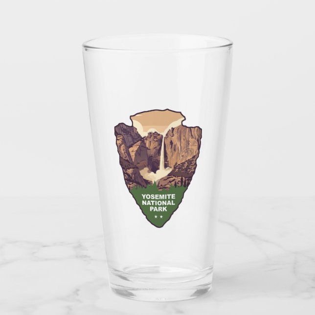 Yosemite National Park Bridalveil Fall Arrowhead Glas (Vorderseite)