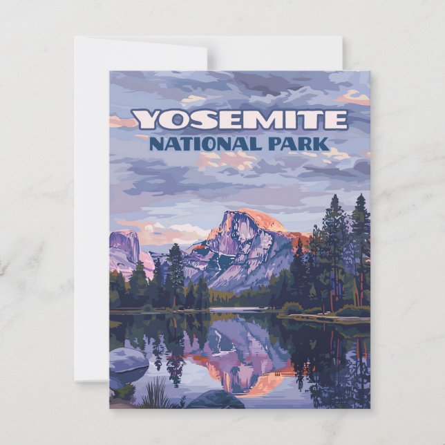 Yosemite National Park Halbedecke Kuppel Californi (Vorderseite)