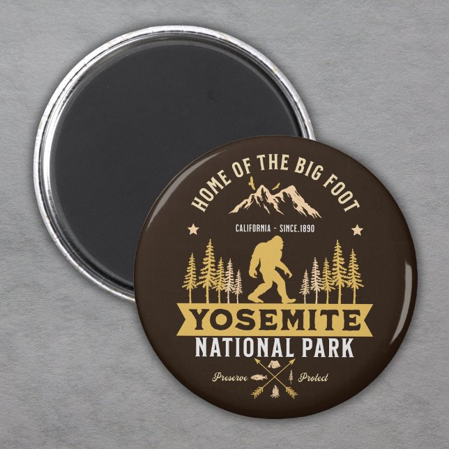 Yosemite National Park Home of the Big Foot Magnet (Von Creator hochgeladen)