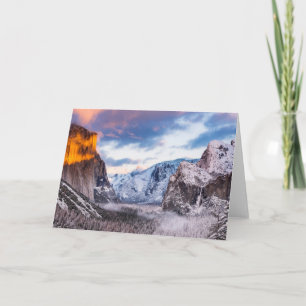 Yosemite National Park, Kalifornien Karte