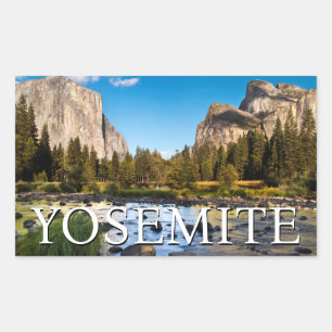 Yosemite National Park, Kalifornien Rechteckiger Aufkleber