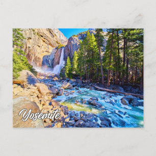 Yosemite National Park, Kalifornien, USA Postkarte