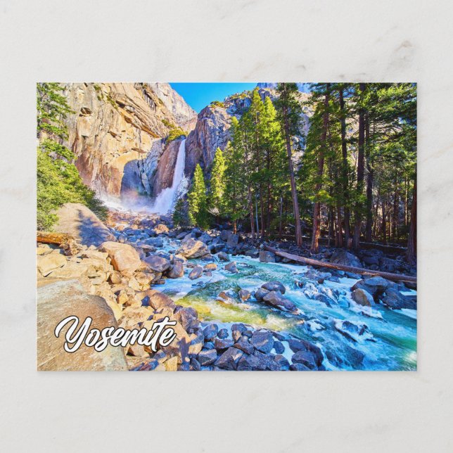 Yosemite National Park, Kalifornien, USA Postkarte (Vorderseite)