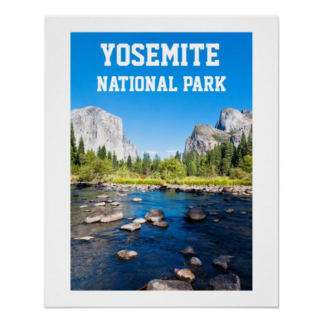 Yosemite National Park Poster (Vorderseite)