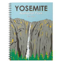 Yosemite National Park Ribbon Falls California