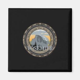 Yosemite National Park T-Shirt Wander-T-Shirt Wand Magnet