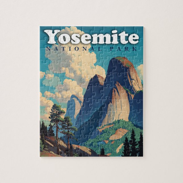 Yosemite National Park Vintage (Vertikal)