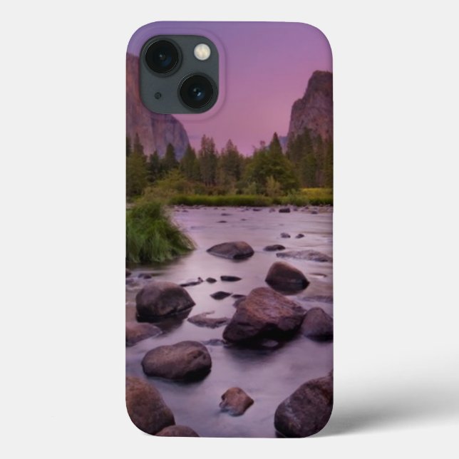 Yosemite Nationalpark an der Dämmerung Case-Mate iPhone Hülle (Rückseite)