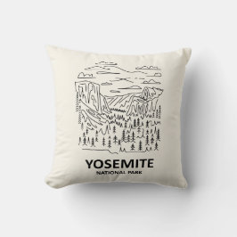 Yosemite Nationalpark Art Kissen