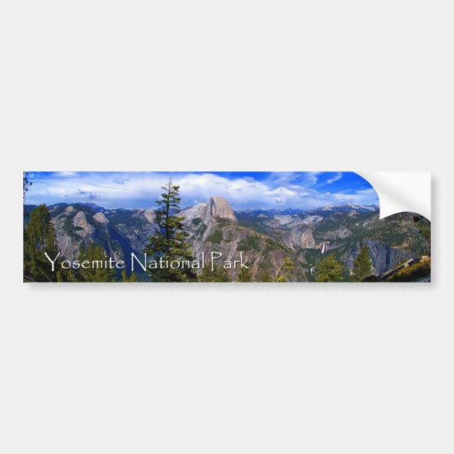 Yosemite Nationalpark Autoaufkleber (Vorne)