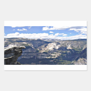 Yosemite-Nationalpark (B) Rechteckiger Aufkleber
