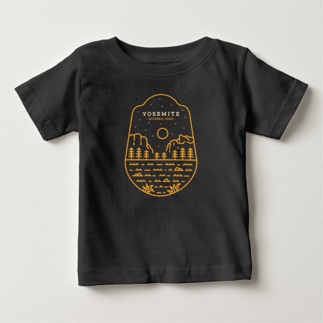 Yosemite-Nationalpark Baby T-shirt (Vorderseite)