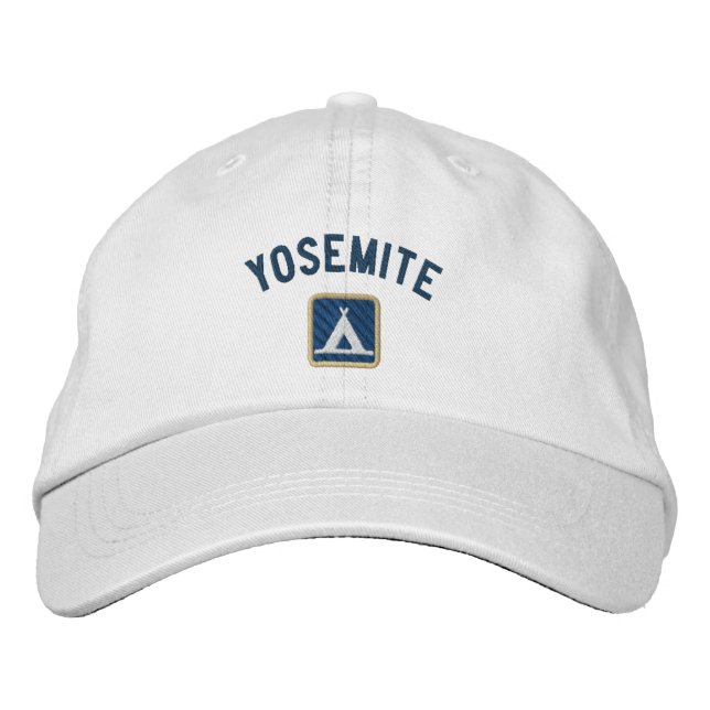 Yosemite-Nationalpark Bestickte Kappe (Vorderseite)